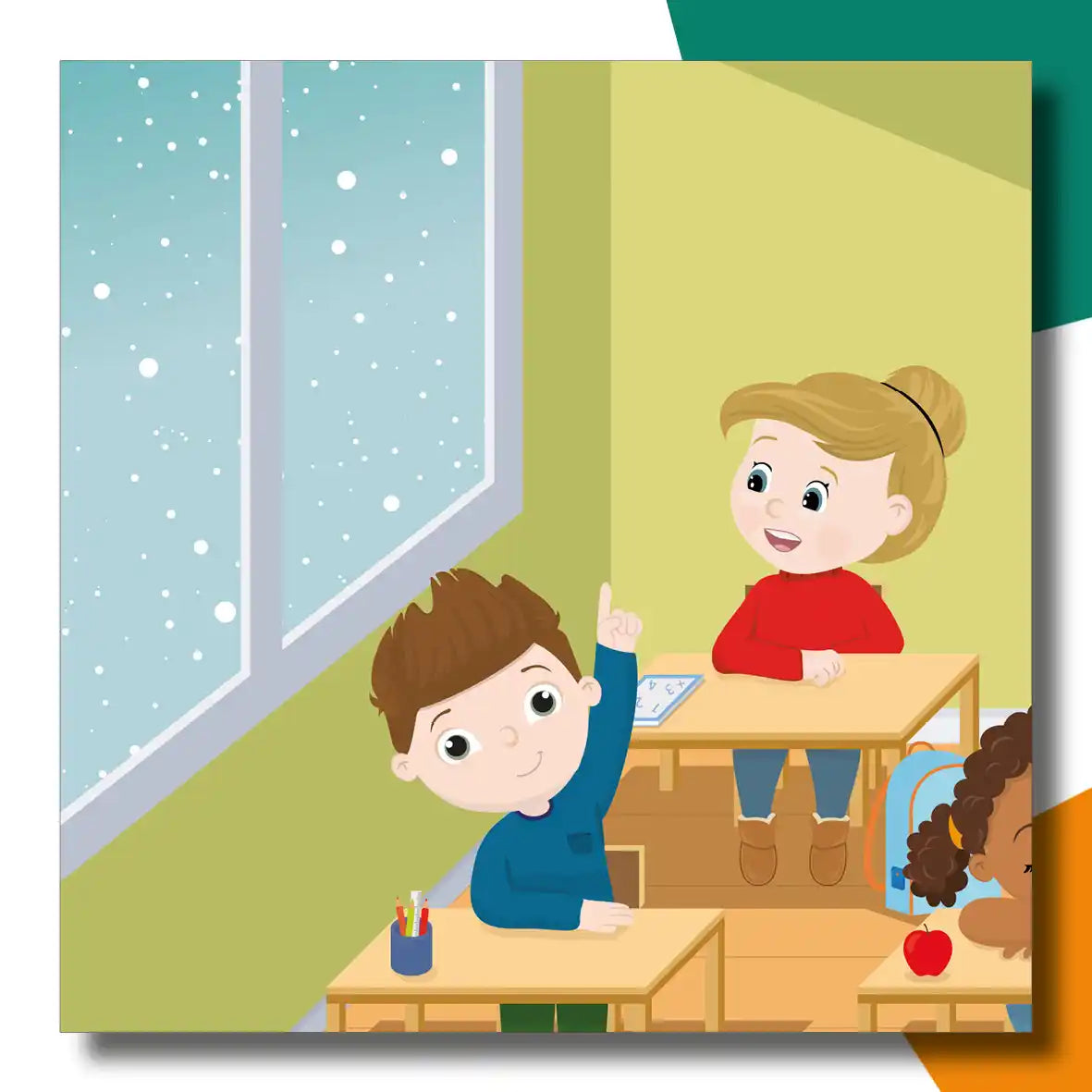 Anouk en Kanoo in de sneeuw | Anouk Van der Jeught