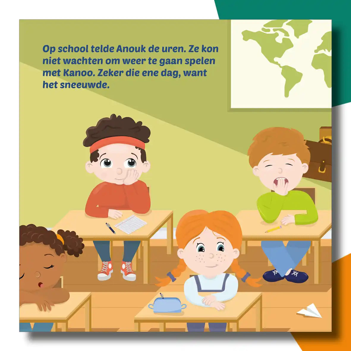 Anouk en Kanoo in de sneeuw | Anouk Van der Jeught