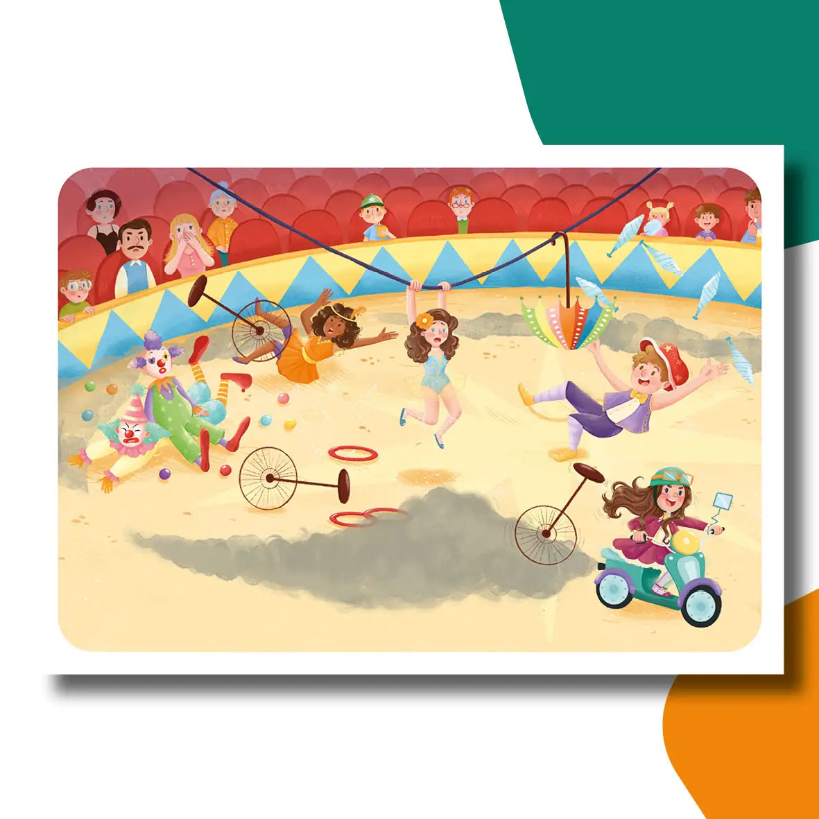 Ceciles circus | kamishibai vertelplaten