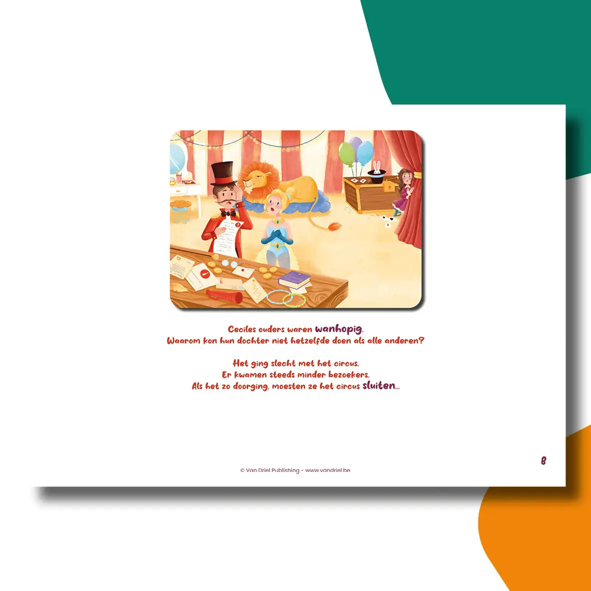 Ceciles circus | kamishibai vertelplaten