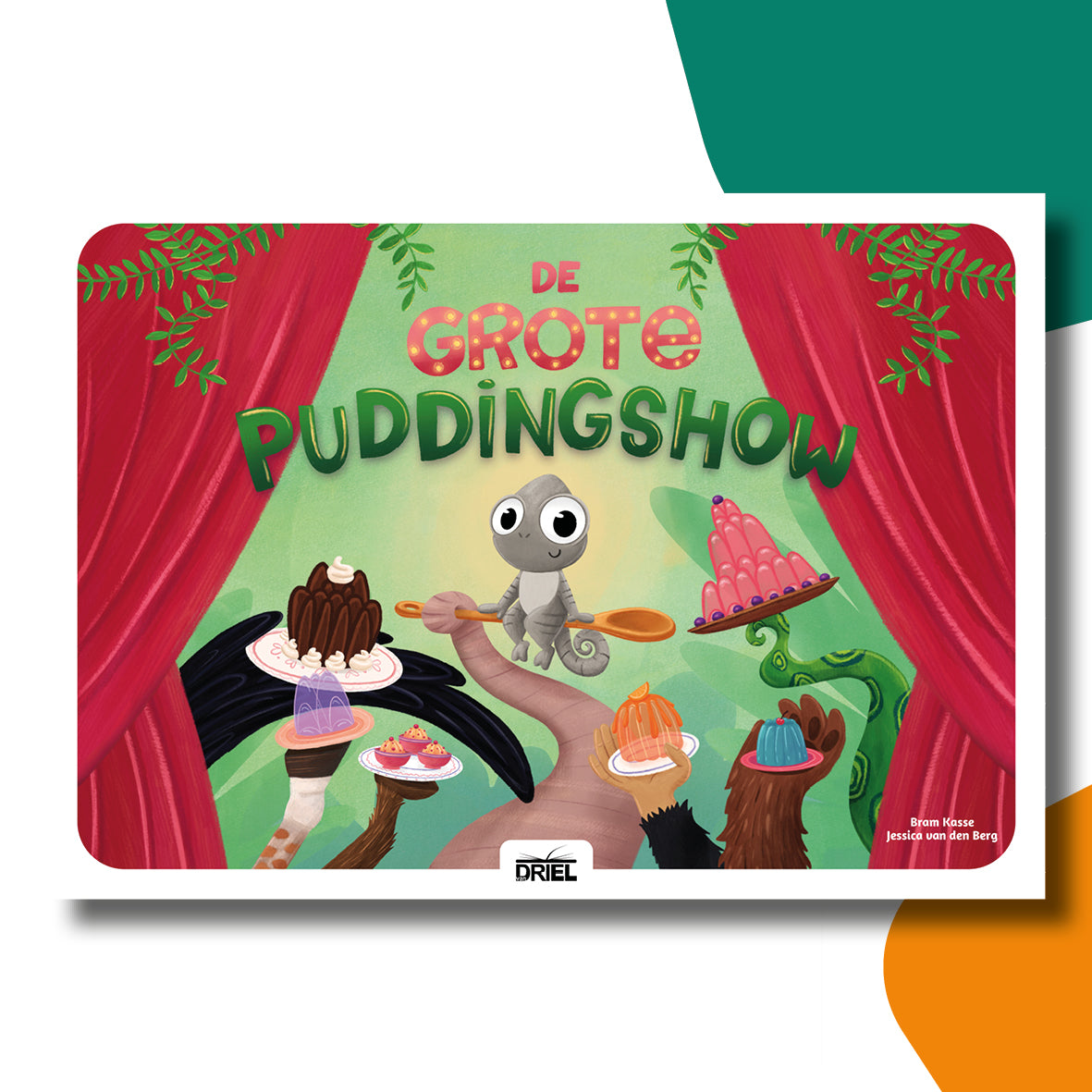 De grote puddingshow | kamishibai vertelplaten | kinderboekenweek 2026