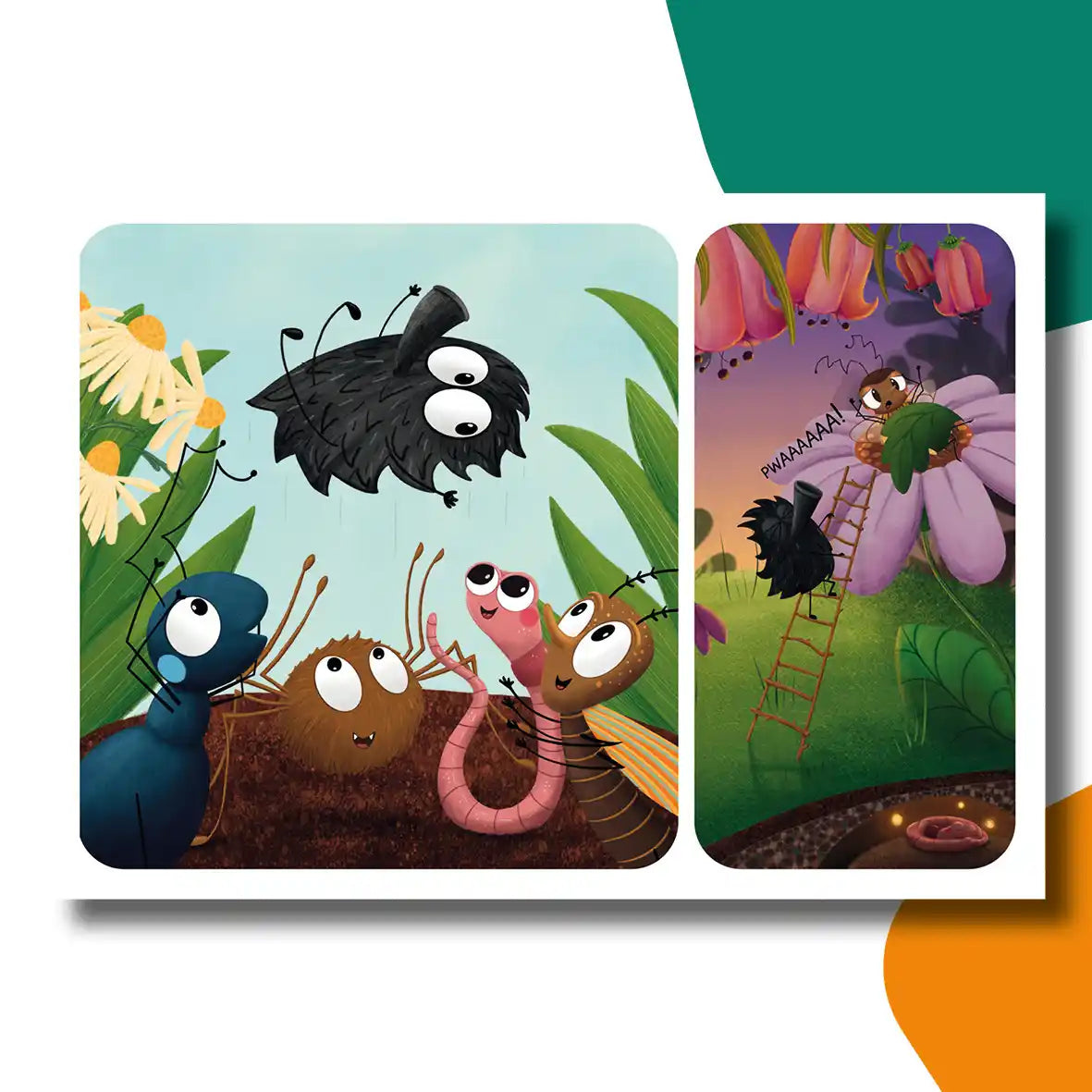 Het liegbeestje | kamishibai vertelplaten