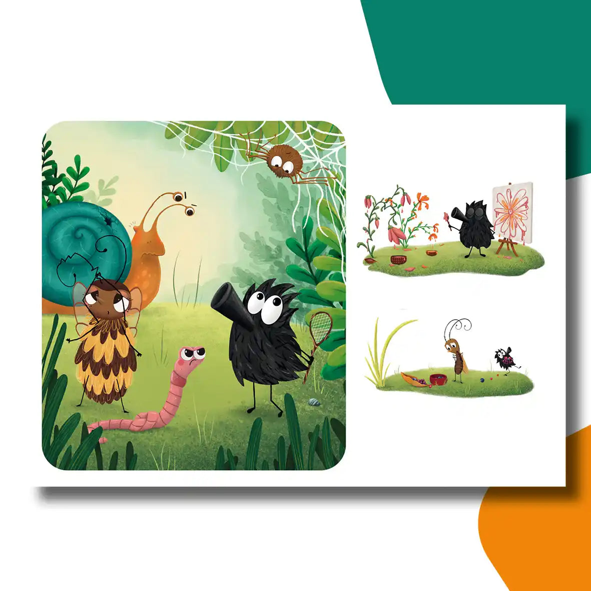 Het liegbeestje | kamishibai vertelplaten