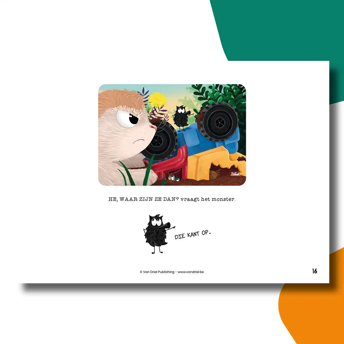 Het liegbeestje | kamishibai vertelplaten