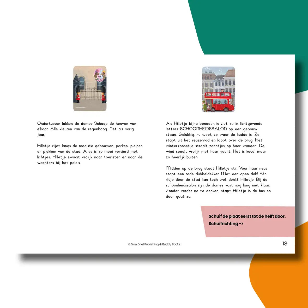 Hilletje in de grote stad | kamishibai vertelplaten