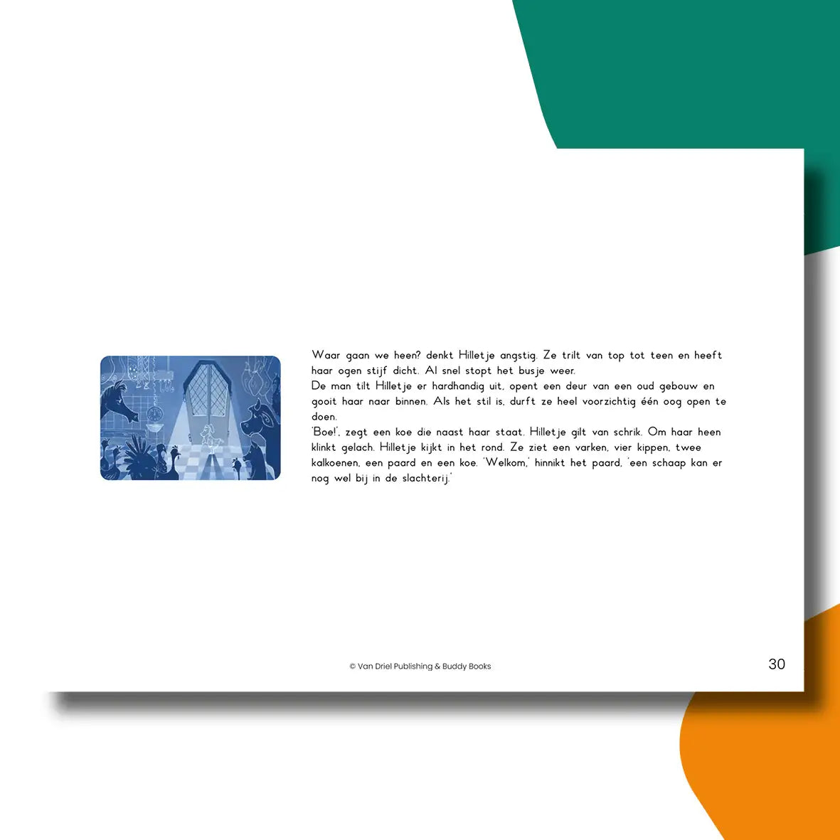 Hilletje in de grote stad | kamishibai vertelplaten