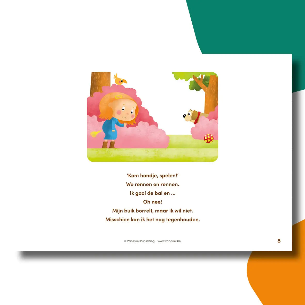 Ik durf niet te poepen | Kamishibai vertelplaten