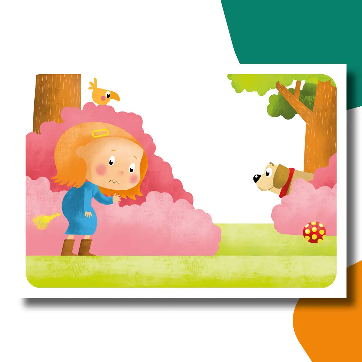 Ik durf niet te poepen | Kamishibai vertelplaten