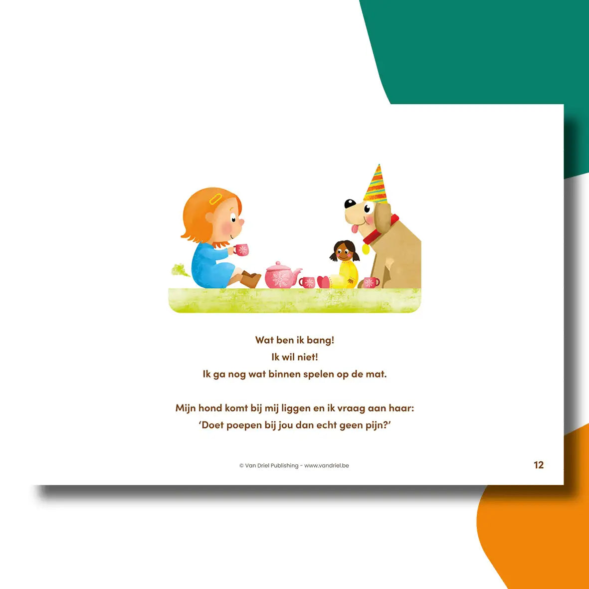 Ik durf niet te poepen | Kamishibai vertelplaten