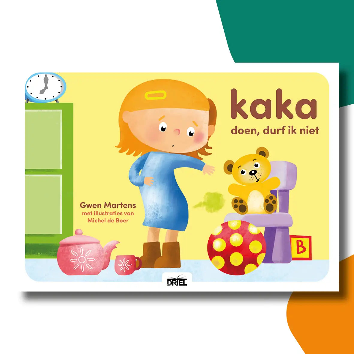 Kaka doen, durf ik niet | Kamishibai vertelplaten