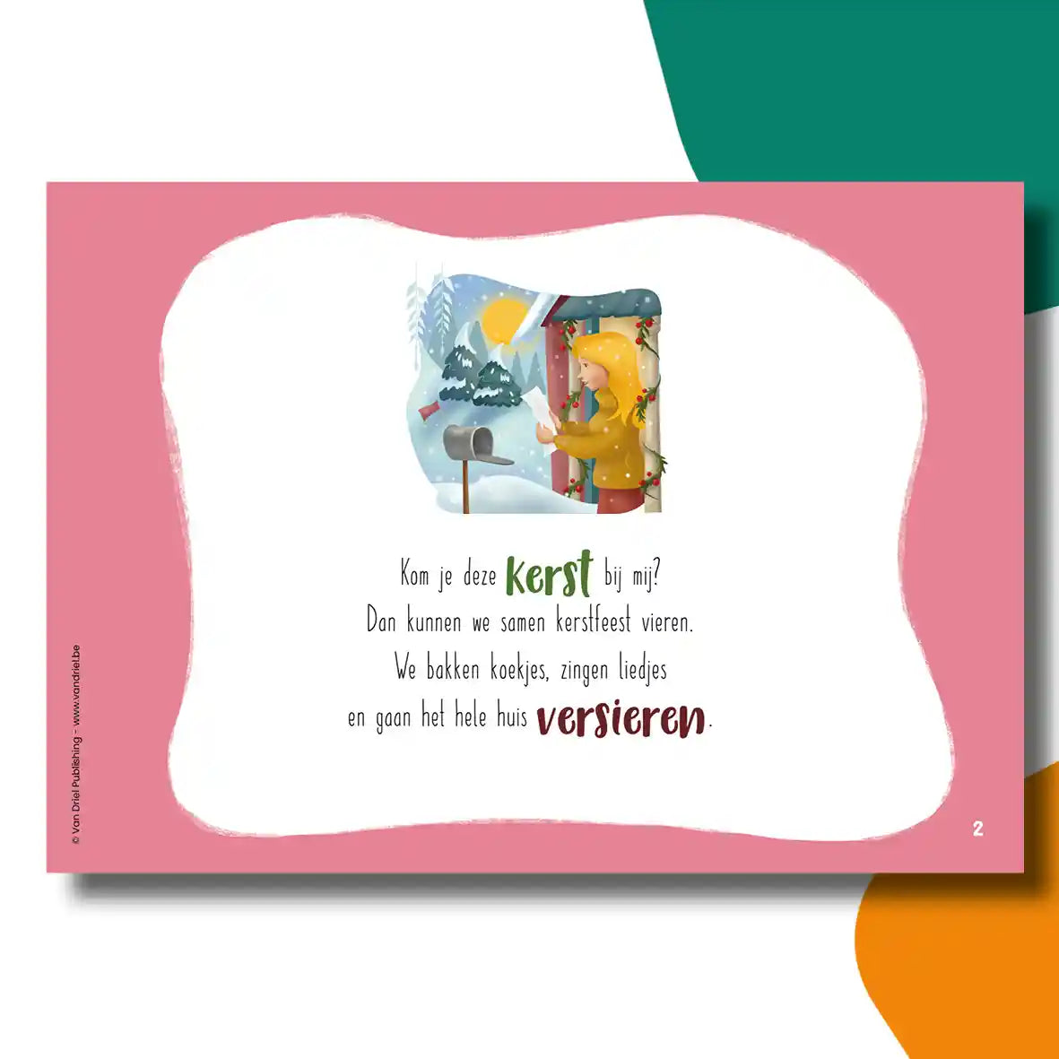 Kerst samen met jou | kamishibai vertelplaten