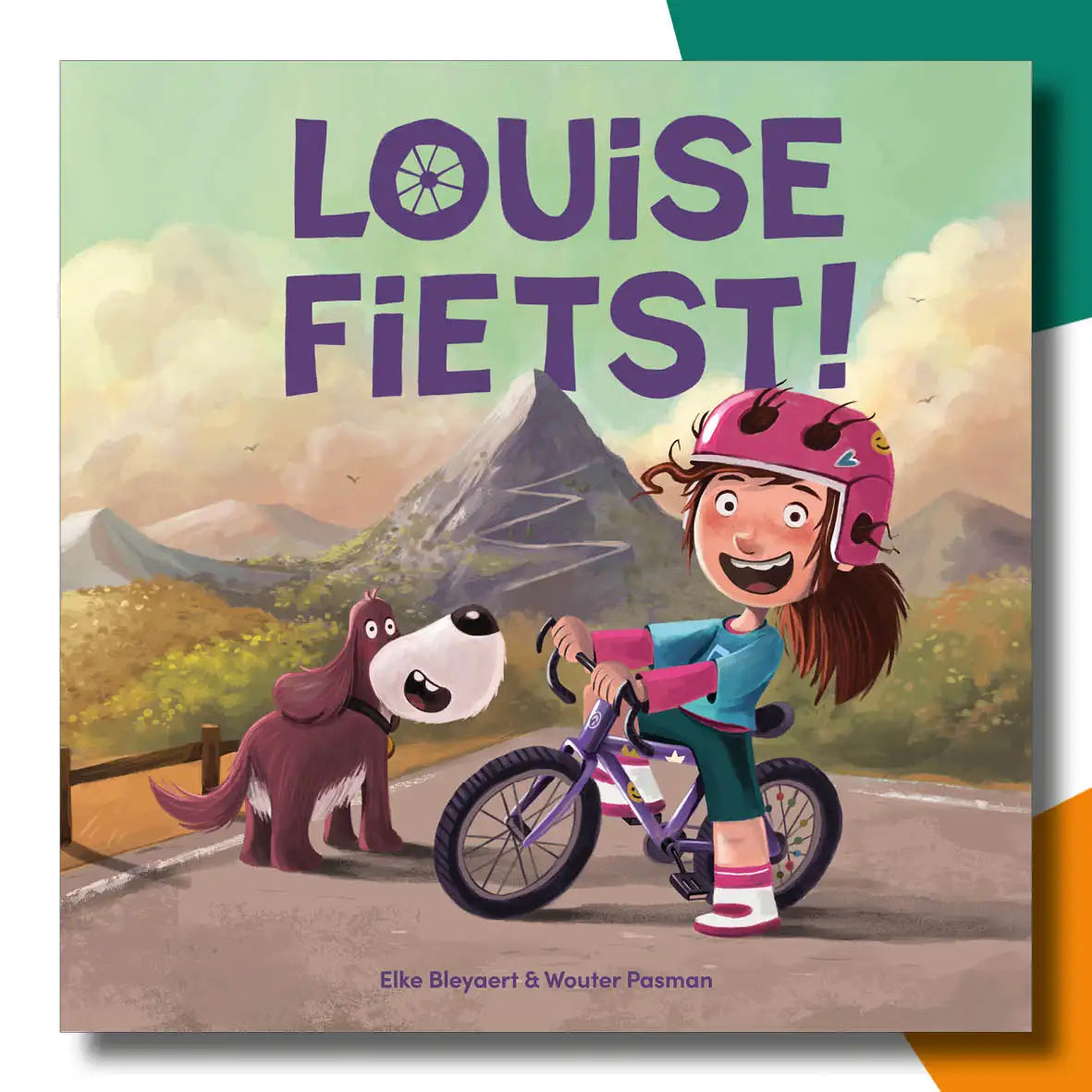 Louise fietst! | Elke Bleyaert