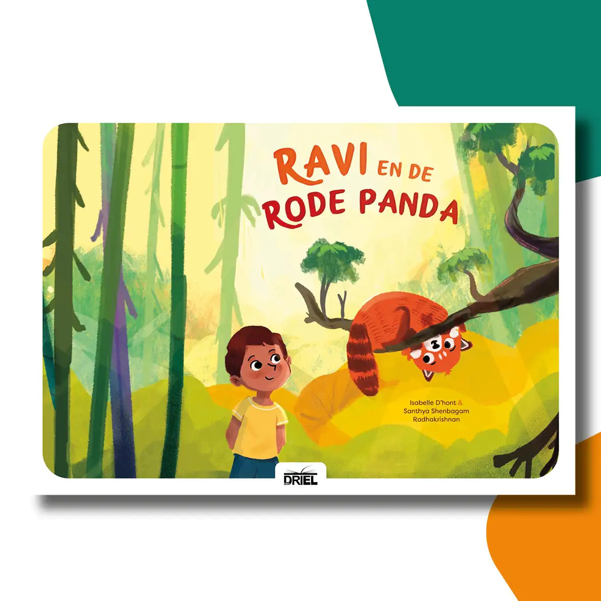Ravi en de rode panda | kamishibai vertelplaten