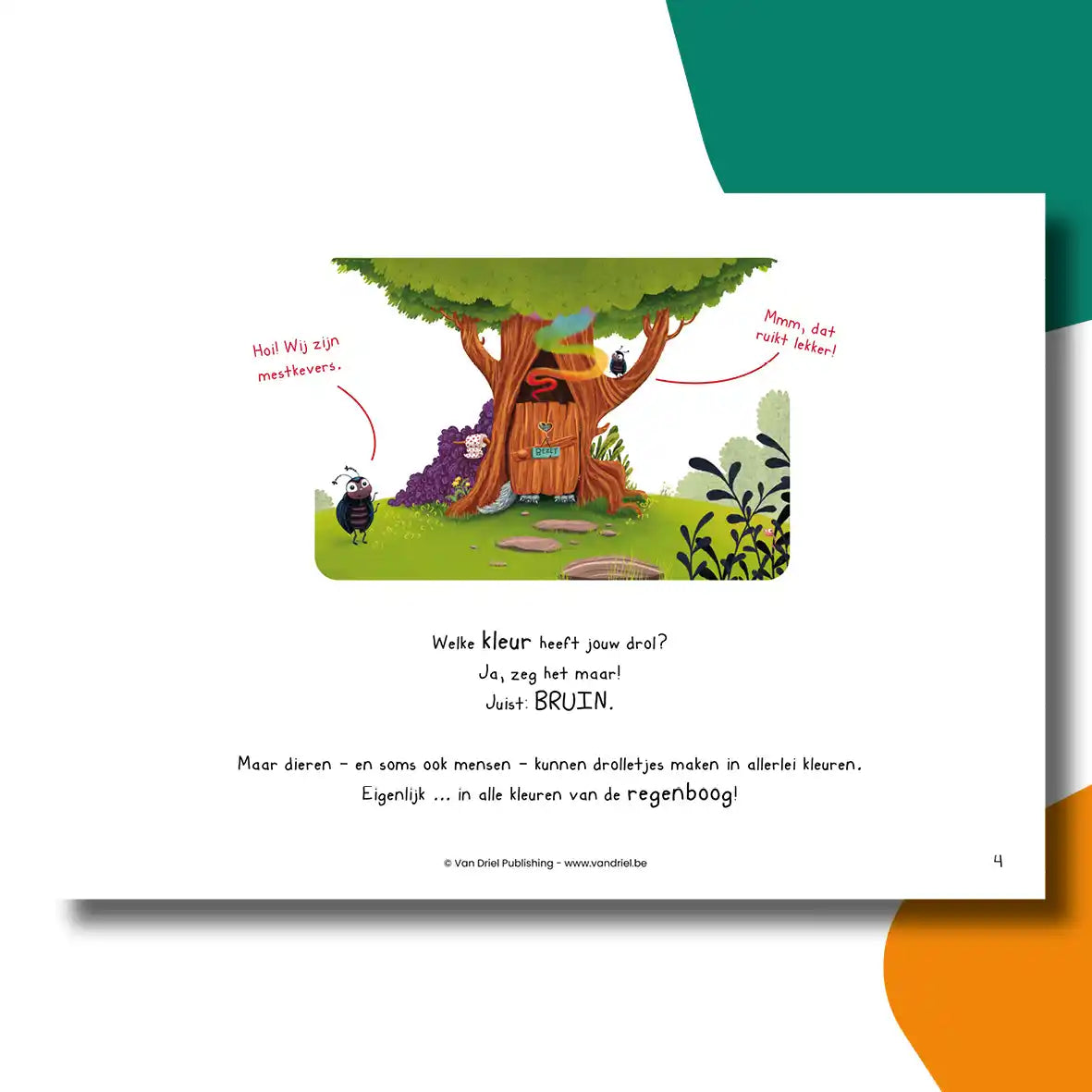 Regenboogdrol | Kamishibai vertelplaten