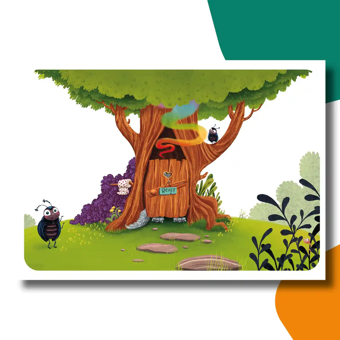 Regenboogdrol | Kamishibai vertelplaten