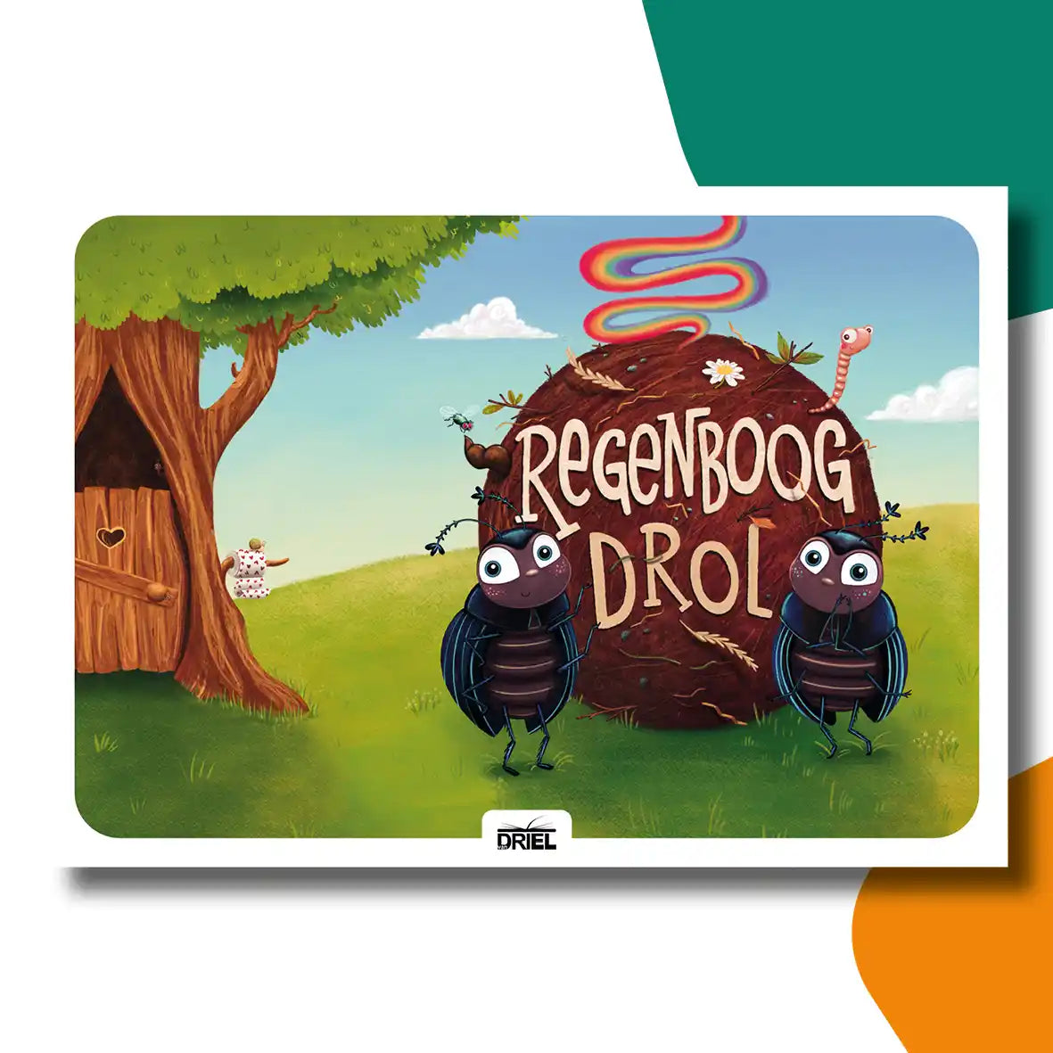 Regenboogdrol | Kamishibai vertelplaten