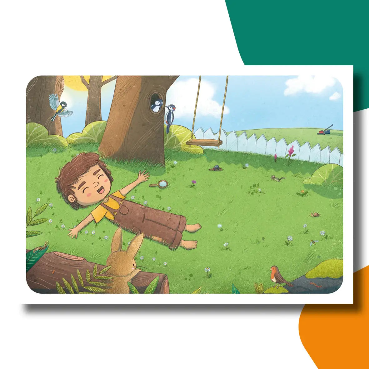 Willow & Warre laten alles lekker wild | kamishibai vertelplaten