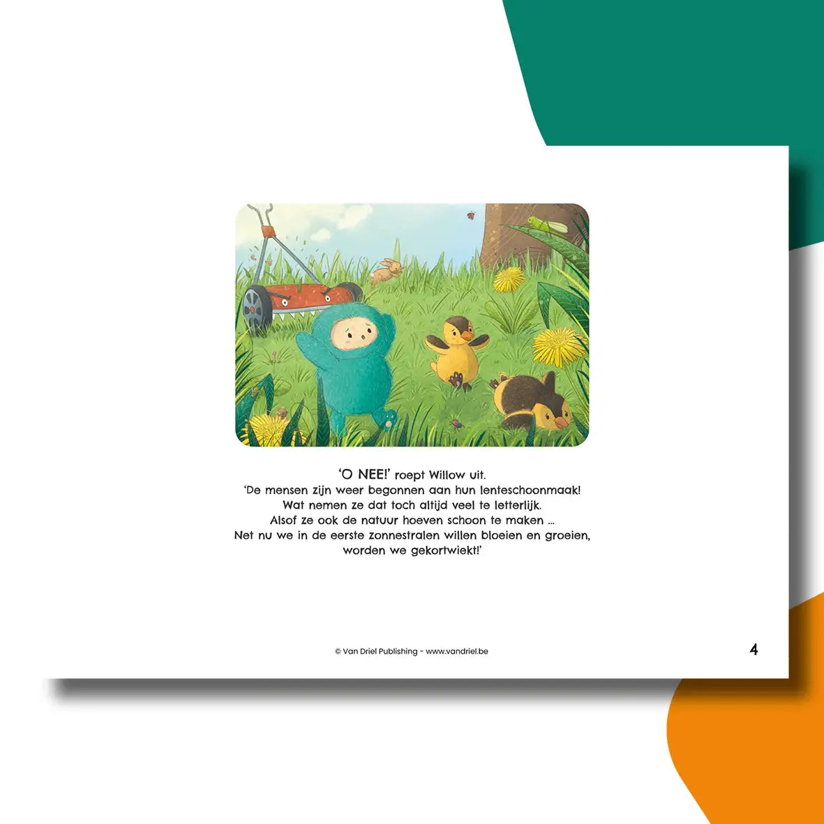 Willow & Warre laten alles lekker wild | kamishibai vertelplaten