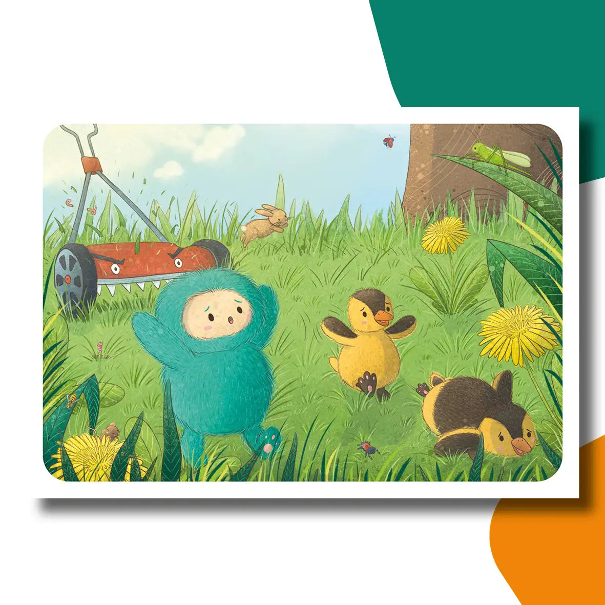 Willow & Warre laten alles lekker wild | kamishibai vertelplaten