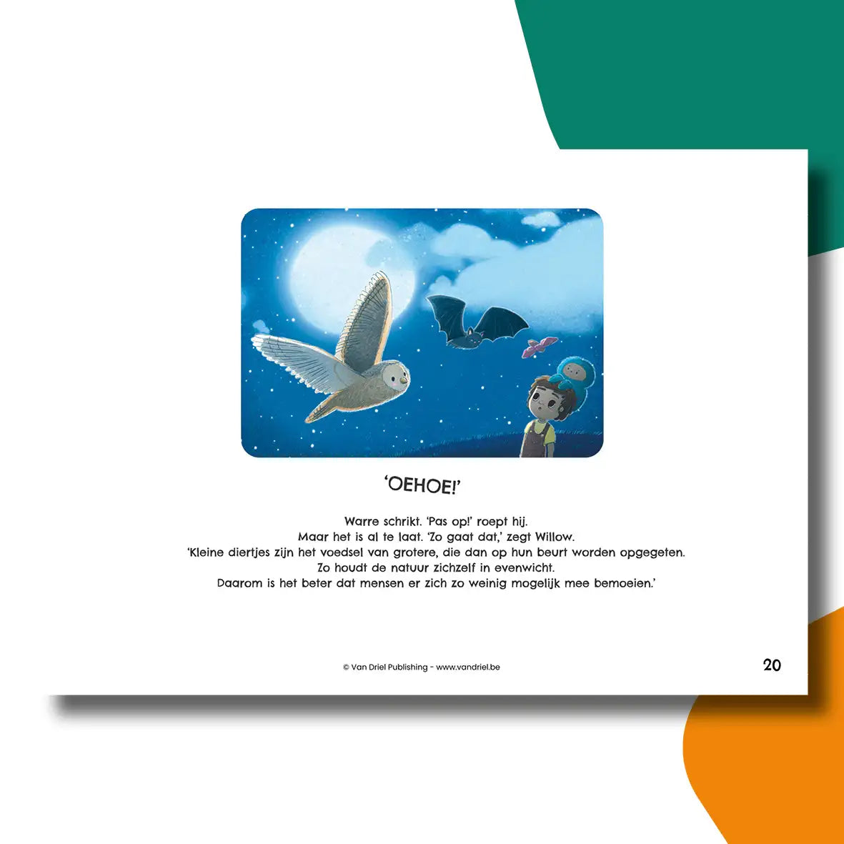 Willow & Warre laten alles lekker wild | kamishibai vertelplaten