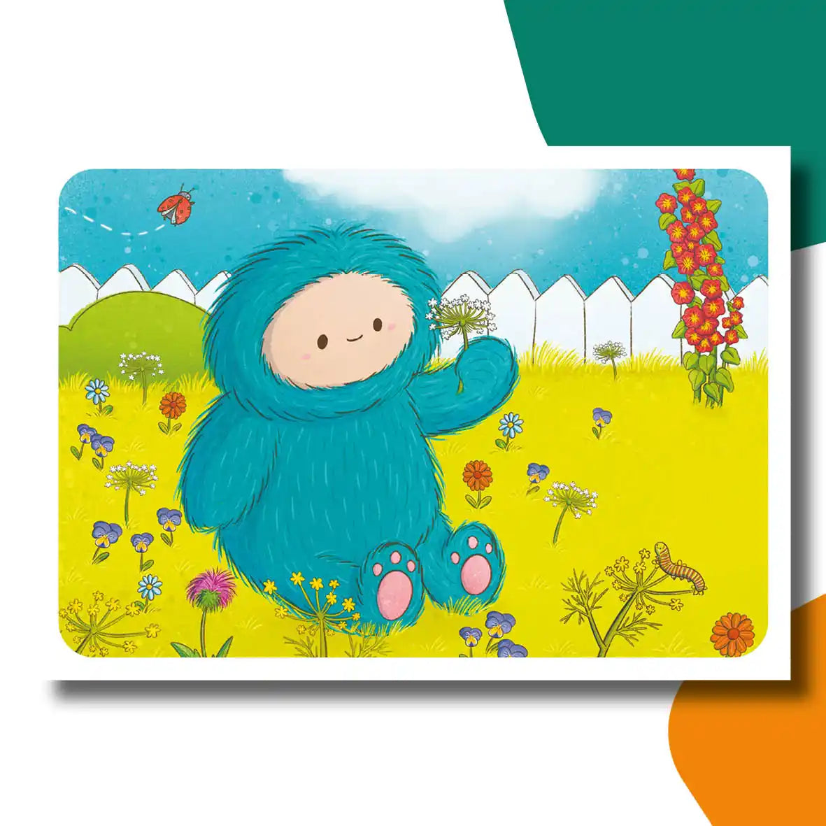 Willow in de moestuin | kamishibai vertelplaten