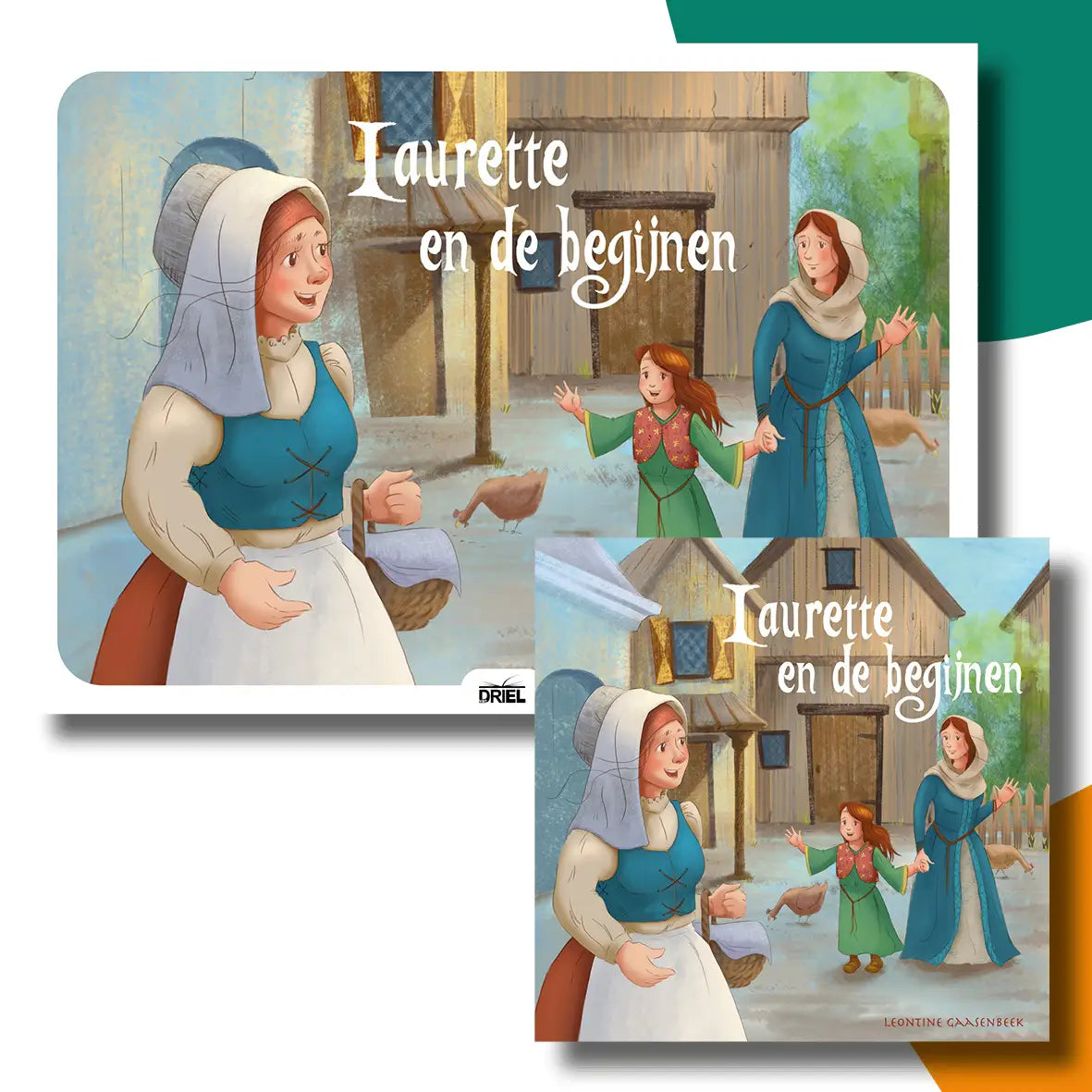 Laurette en de begijnen | kamishibai vertelplaten