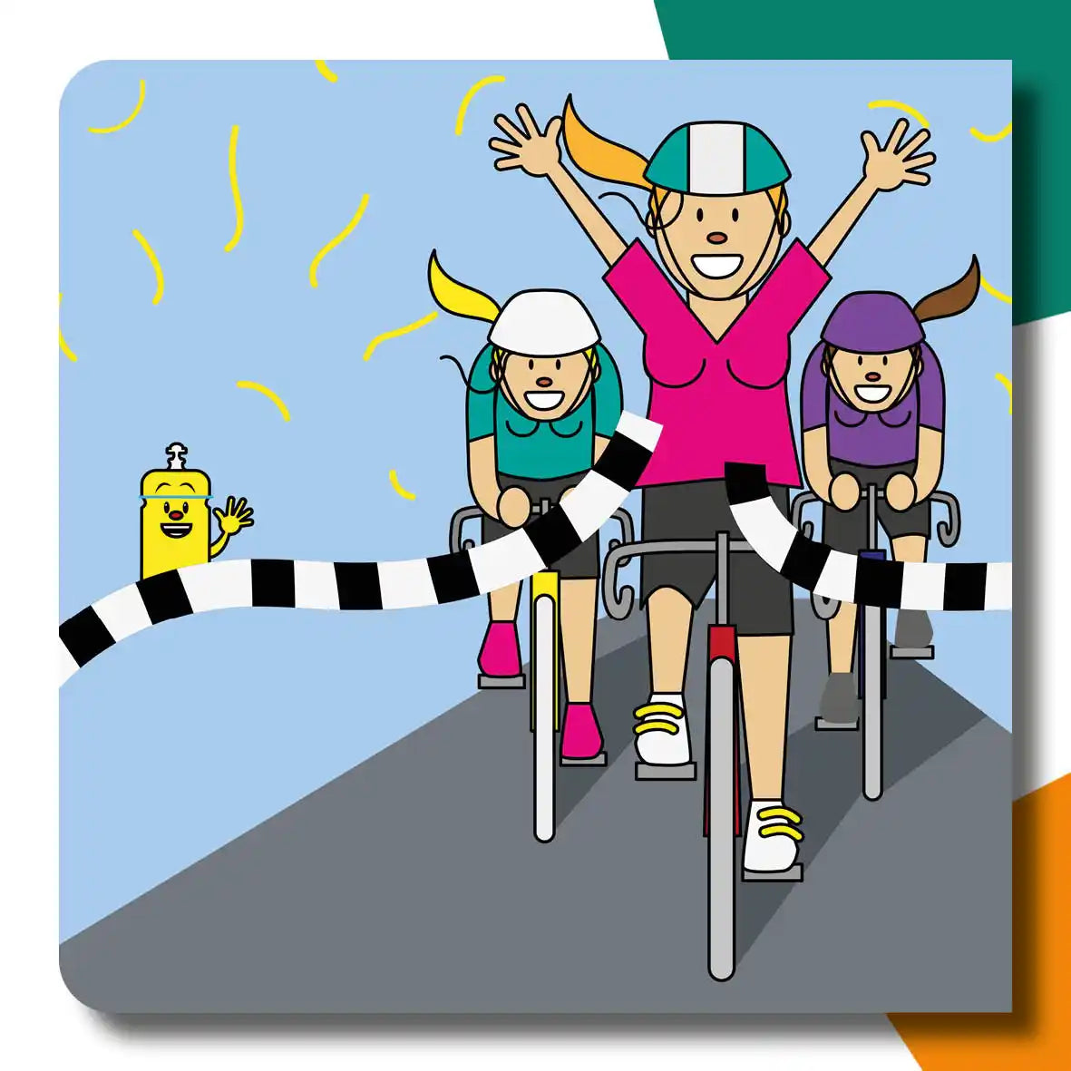 De bidon van de Ronde van Vlaanderen | Terènce Van Driel & Julie Rodríguez