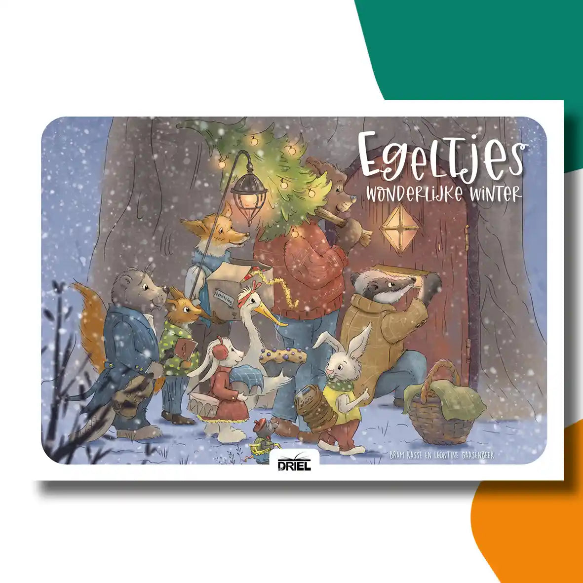 Egeltjes wonderlijke winter | kamishibai vertelplaten
