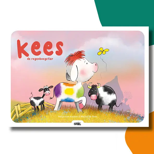 Kees de regenboogstier | kamishibai vertelplaten