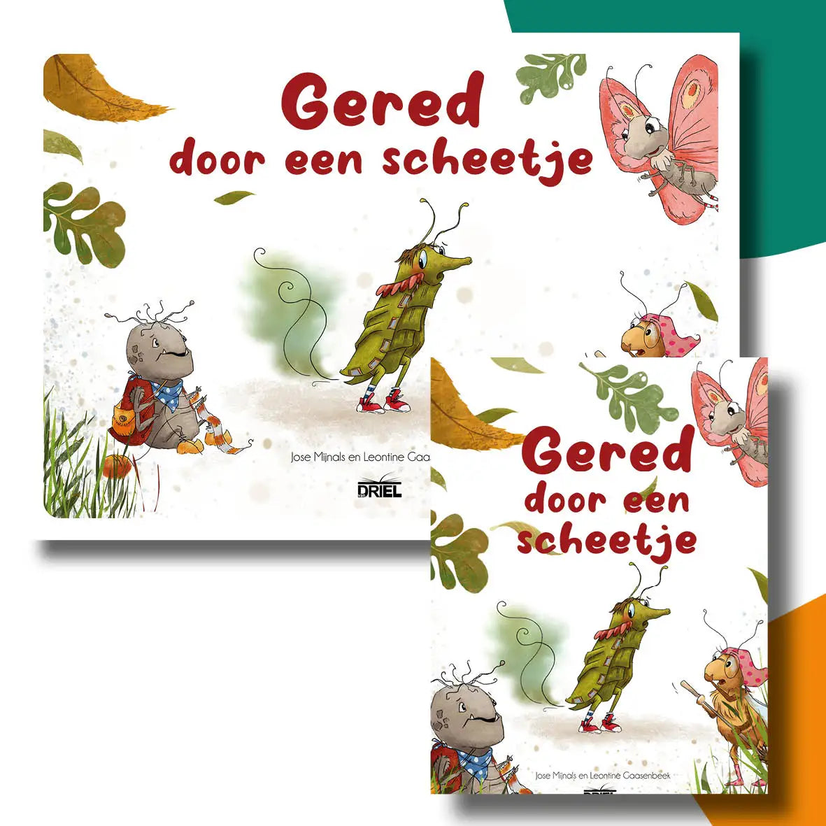 Gered door een scheetje | kamishibai vertelplaten