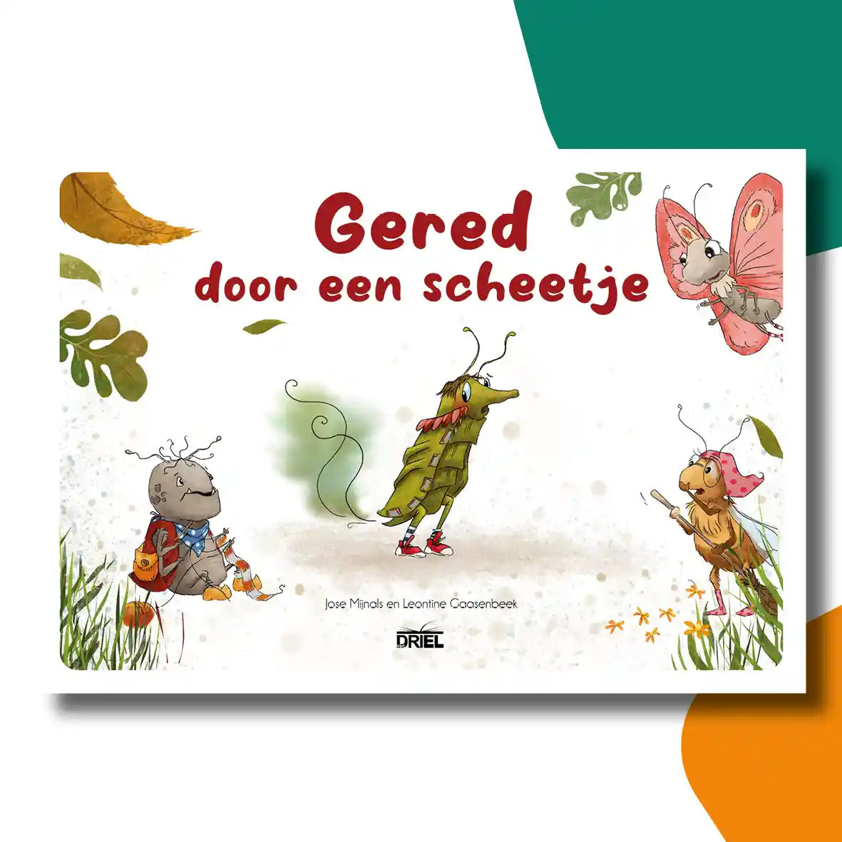Gered door een scheetje | kamishibai vertelplaten