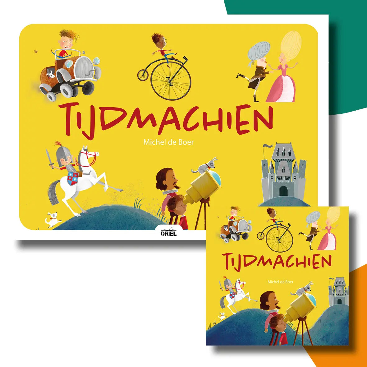 Tijdmachien | kamishibai vertelplaten