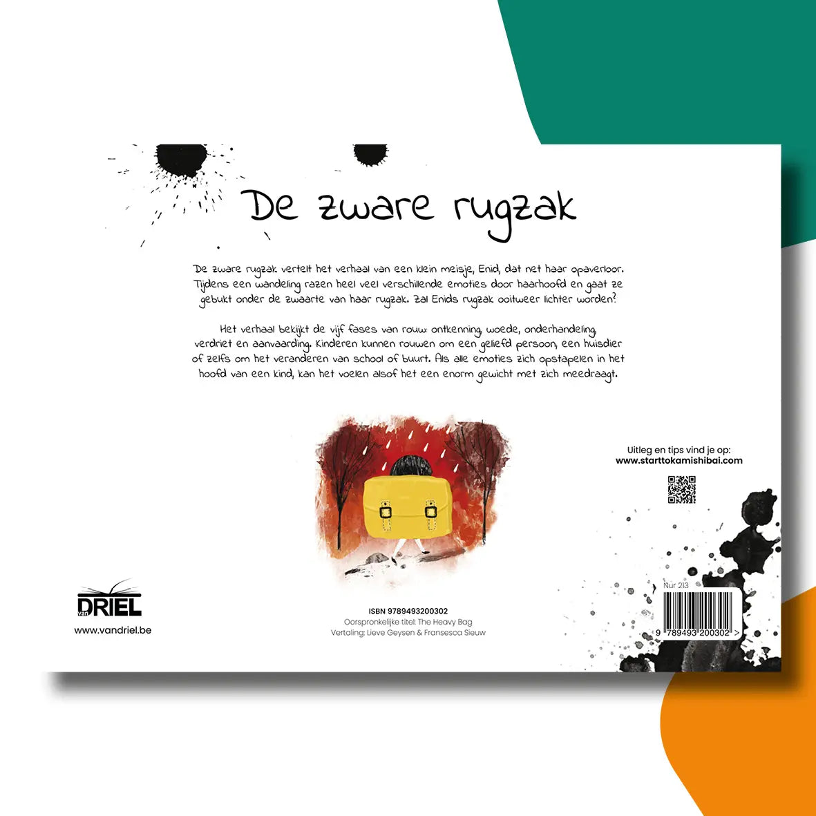 De zware rugzak | kamishibai vertelplaten