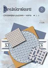 Cover van het christelijke puzzelboek Breinkrakers deel 5