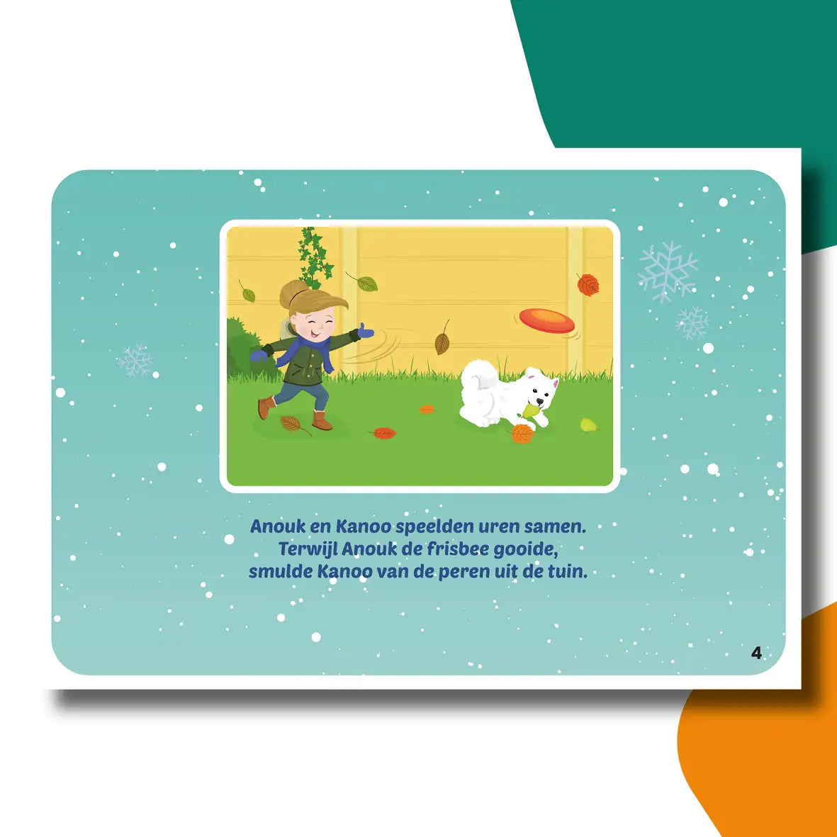 Anouk en Kanoo in de sneeuw | kamishibai vertelplaten