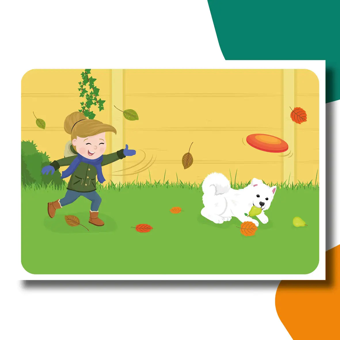 Anouk en Kanoo in de sneeuw | kamishibai vertelplaten