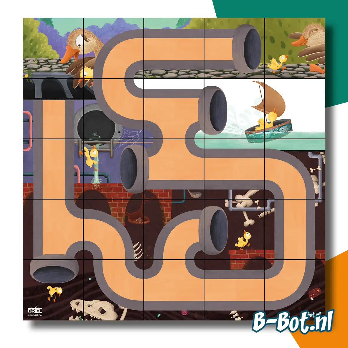 Philip, pas op! | stoffen mat voor Bee-Bot