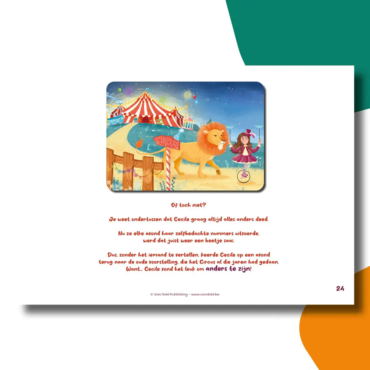 Ceciles circus | kamishibai vertelplaten