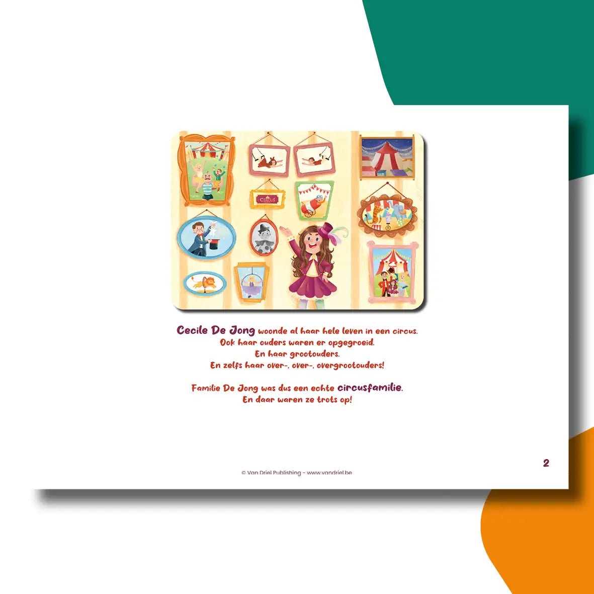 Ceciles circus | kamishibai vertelplaten