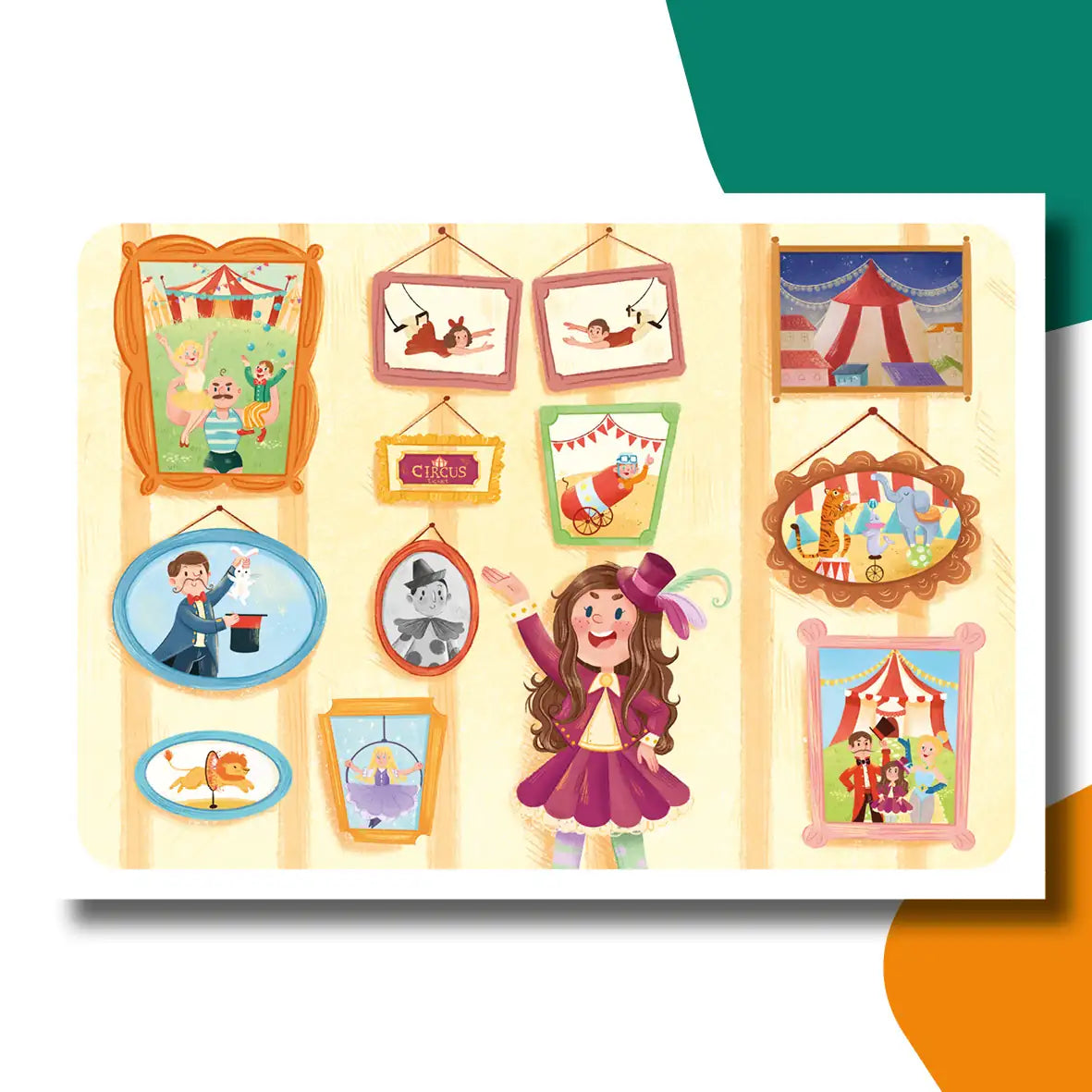 Ceciles circus | kamishibai vertelplaten