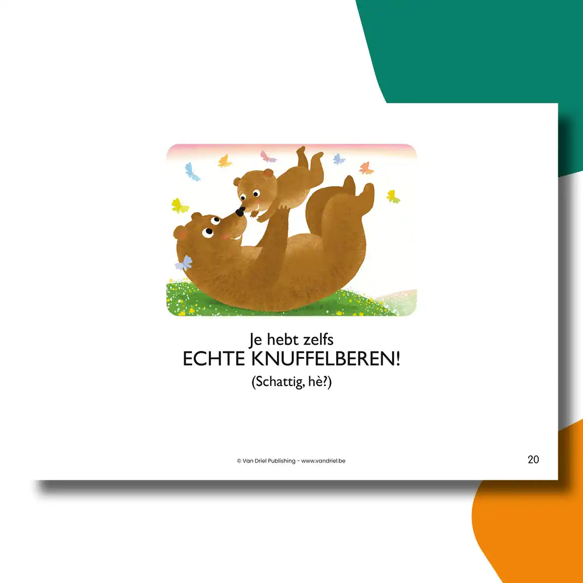 Het grote knuffelboek | kamishibai vertelplaten