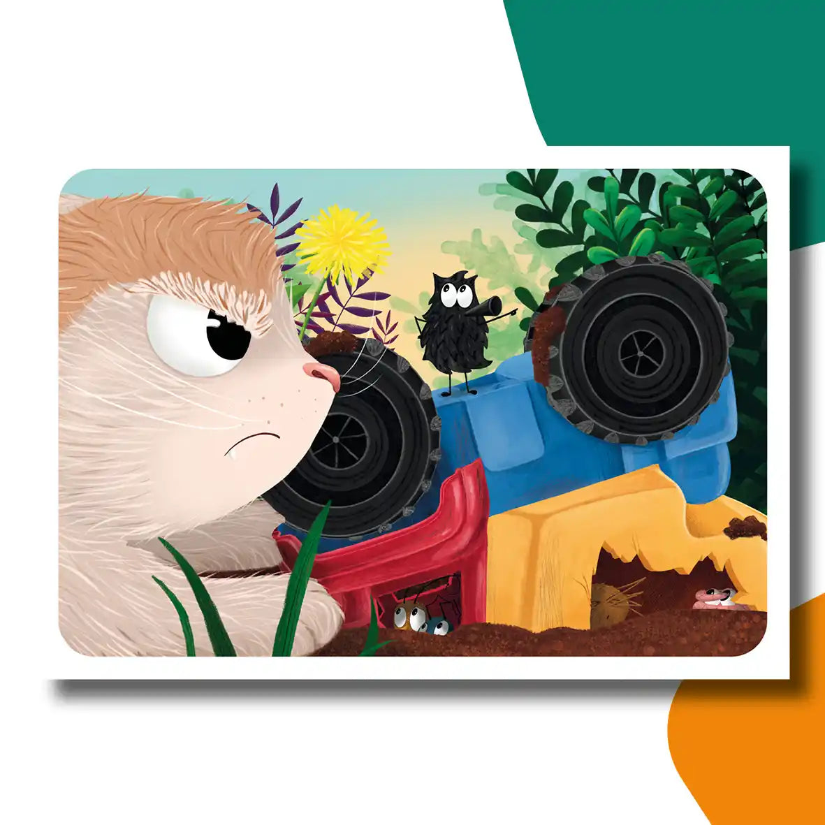 Het liegbeestje | kamishibai vertelplaten