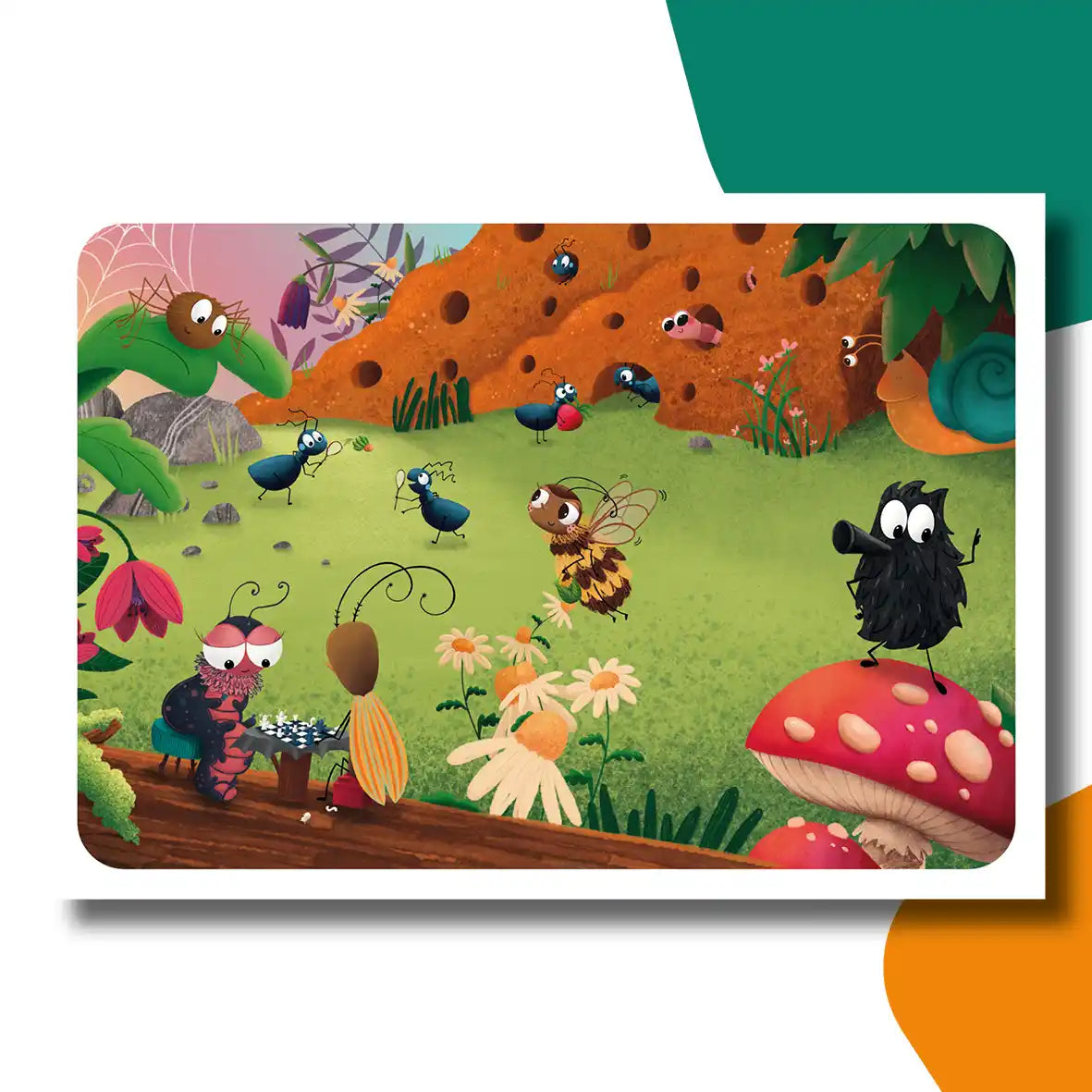 Het liegbeestje | kamishibai vertelplaten