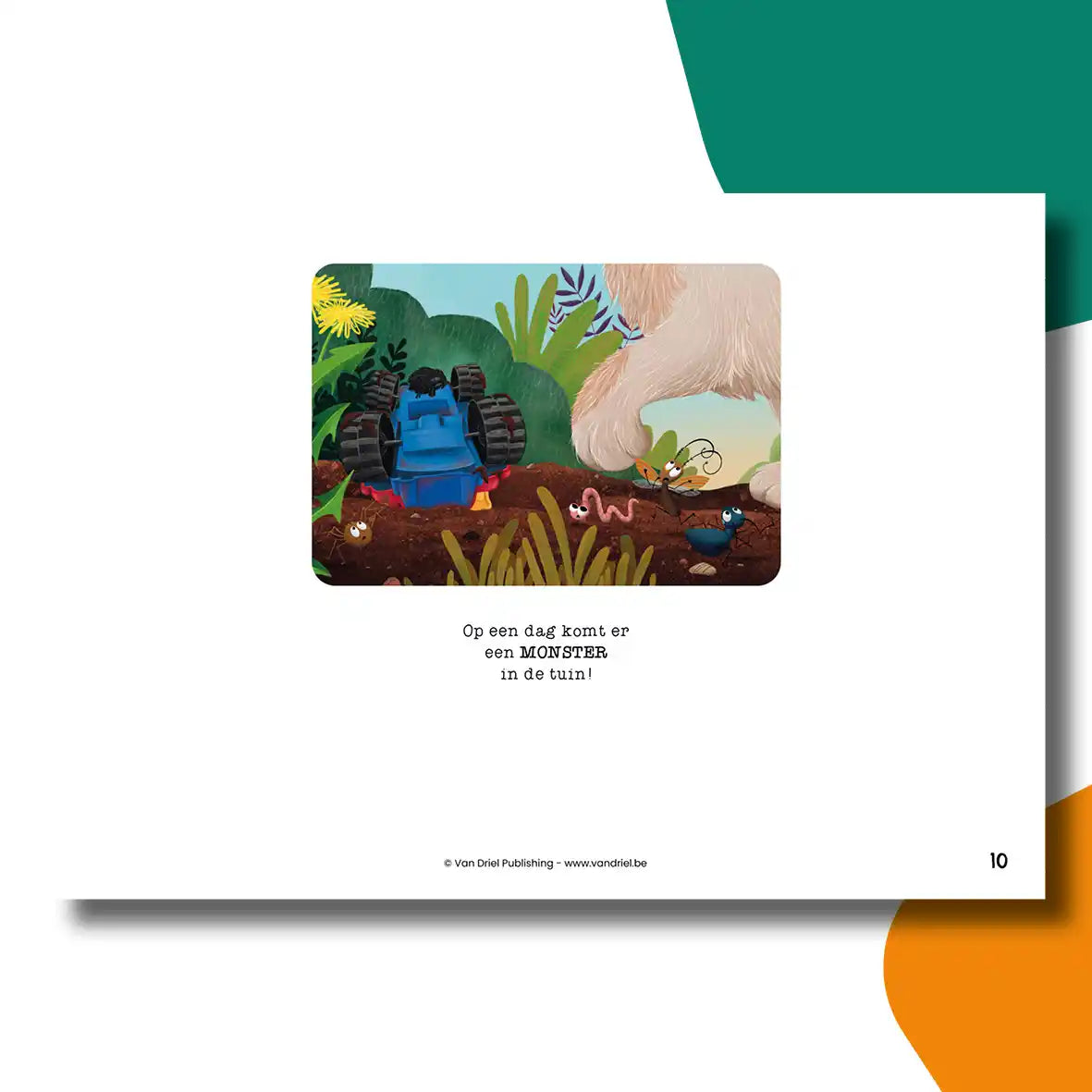 Het liegbeestje | kamishibai vertelplaten