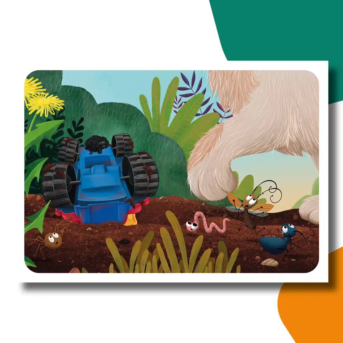 Het liegbeestje | kamishibai vertelplaten