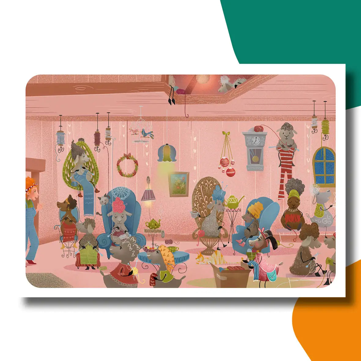 Hilletje in de grote stad | kamishibai vertelplaten