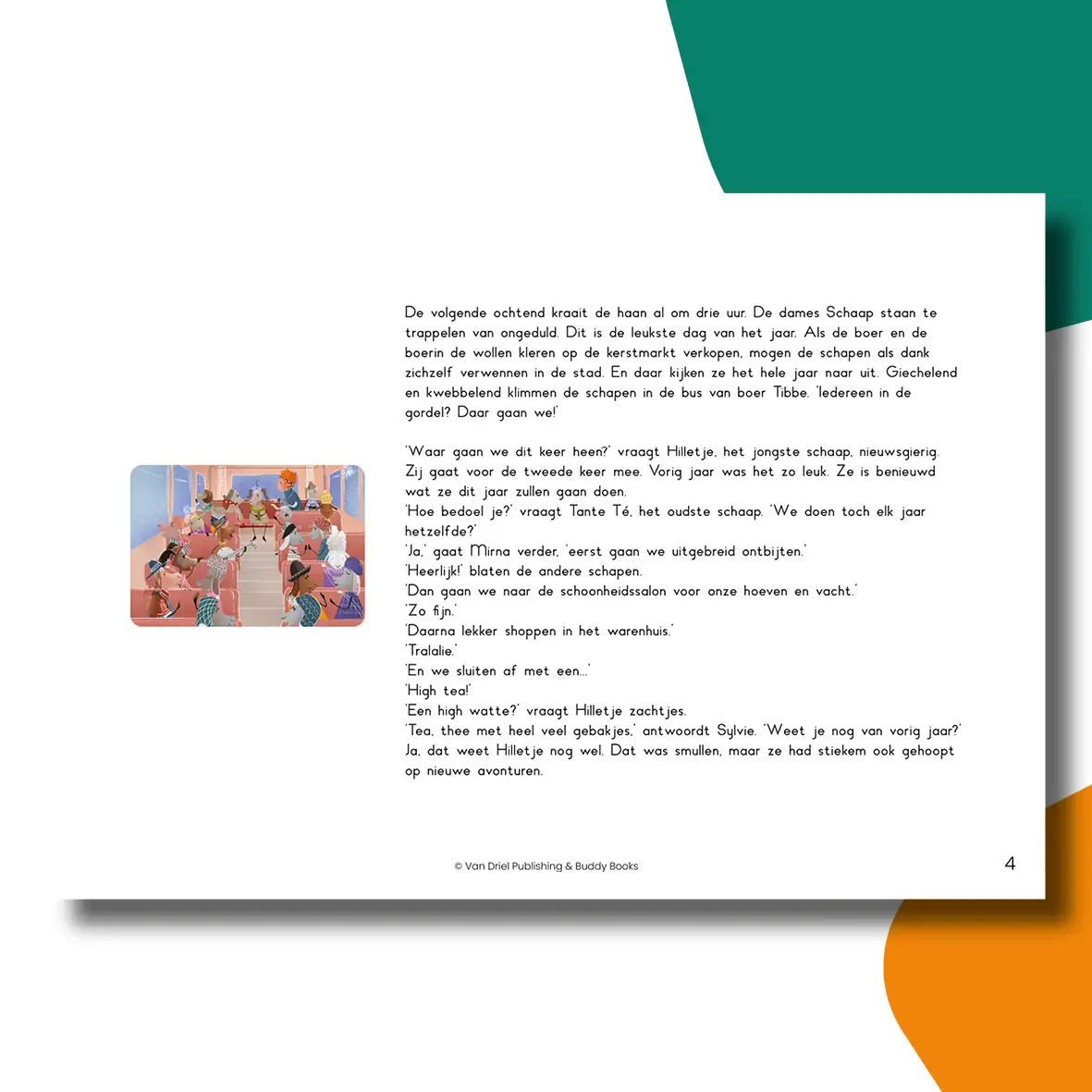 Hilletje in de grote stad | kamishibai vertelplaten