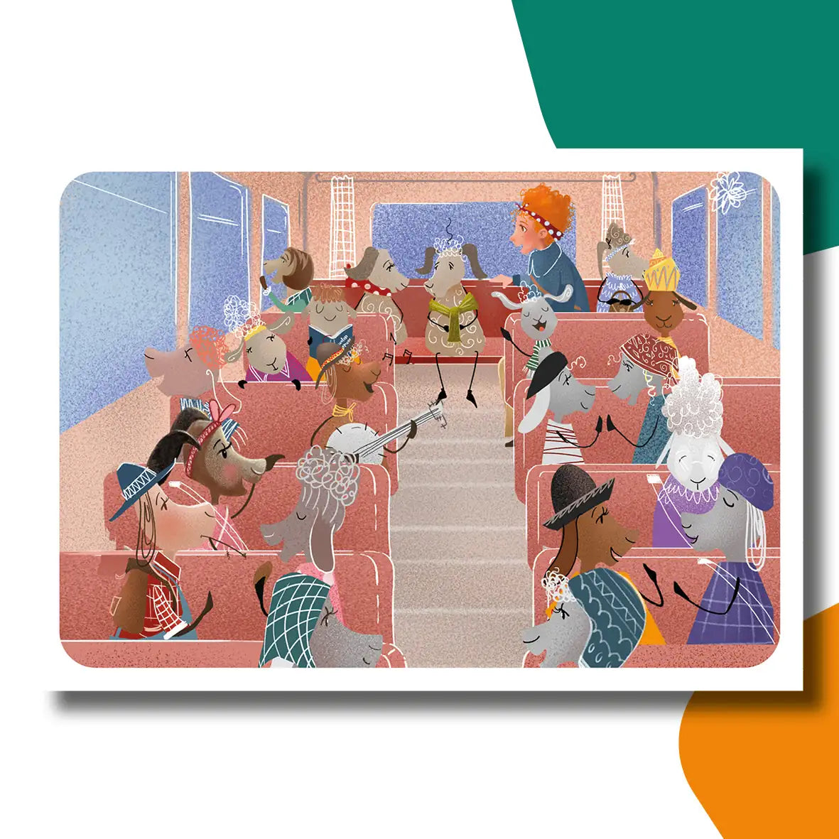 Hilletje in de grote stad | kamishibai vertelplaten