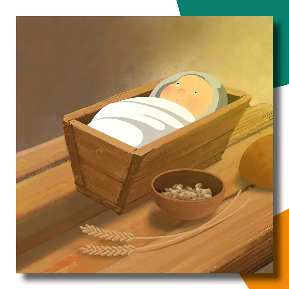 Brood | Jezus geboren in een bak voor brood