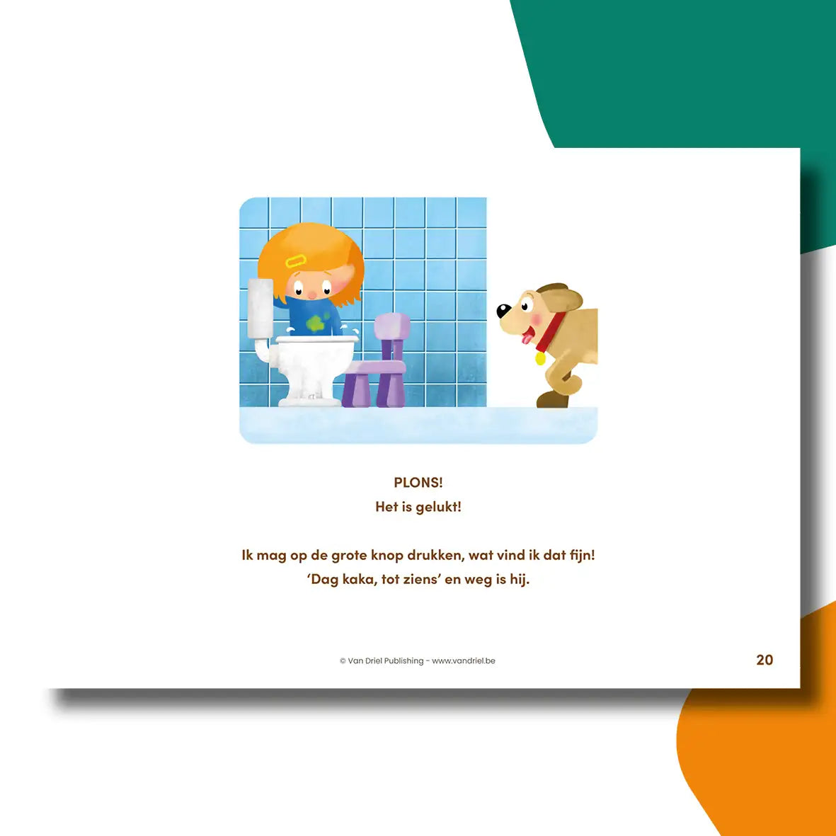 Kaka doen, durf ik niet | Kamishibai vertelplaten